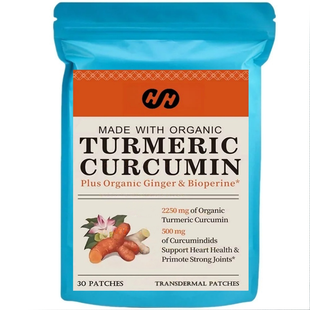 Turmeric - 30 pleisters Kurkuma Curcumine Transdermale pleisters