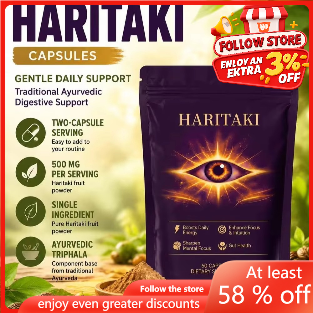 Chamomile Tea - HARITAKI Capsules voor dagelijkse energie, mentale