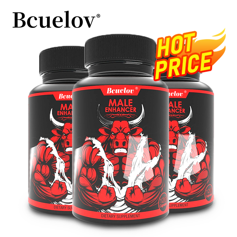 Herbal Supplement - Mannelijke booster, energieniveaus, spiergroei, energie- en