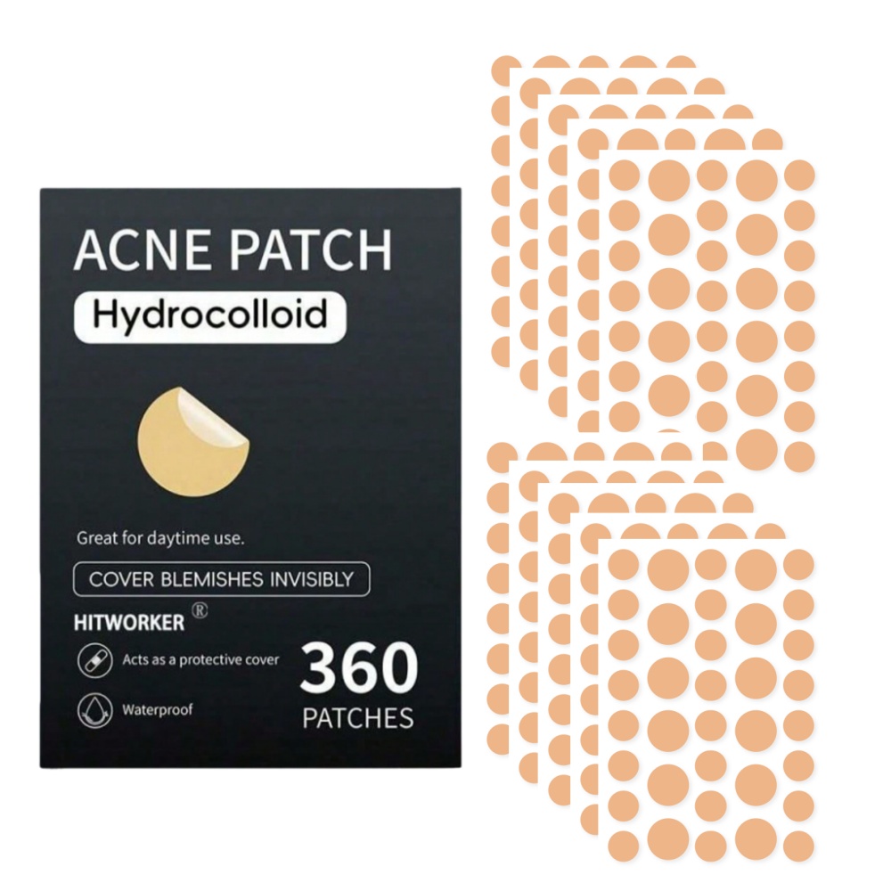 Essential Oils - 360 stuks/doos acnepleisters - alcoholvrij, gebruikt