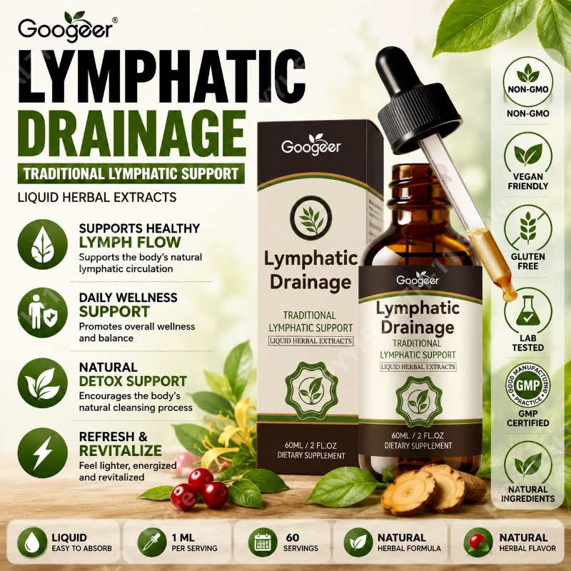 Echinacea - Googeer Lymfatische Ondersteunende Druppels Immuniteit Ondersteunende