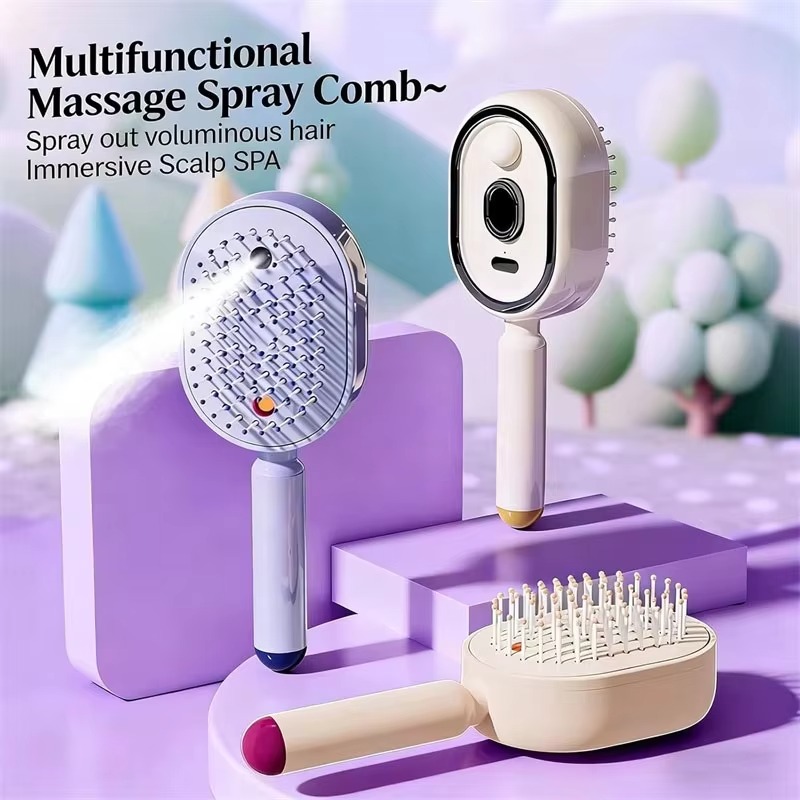 Essential Oils - 3-in-1 Elektrische Spray Luchtkussenkam Zelfreinigende Stoom