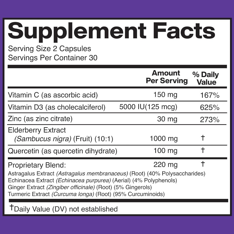 Vlierbessenextract capsules be - Echinacea recensie en prijs