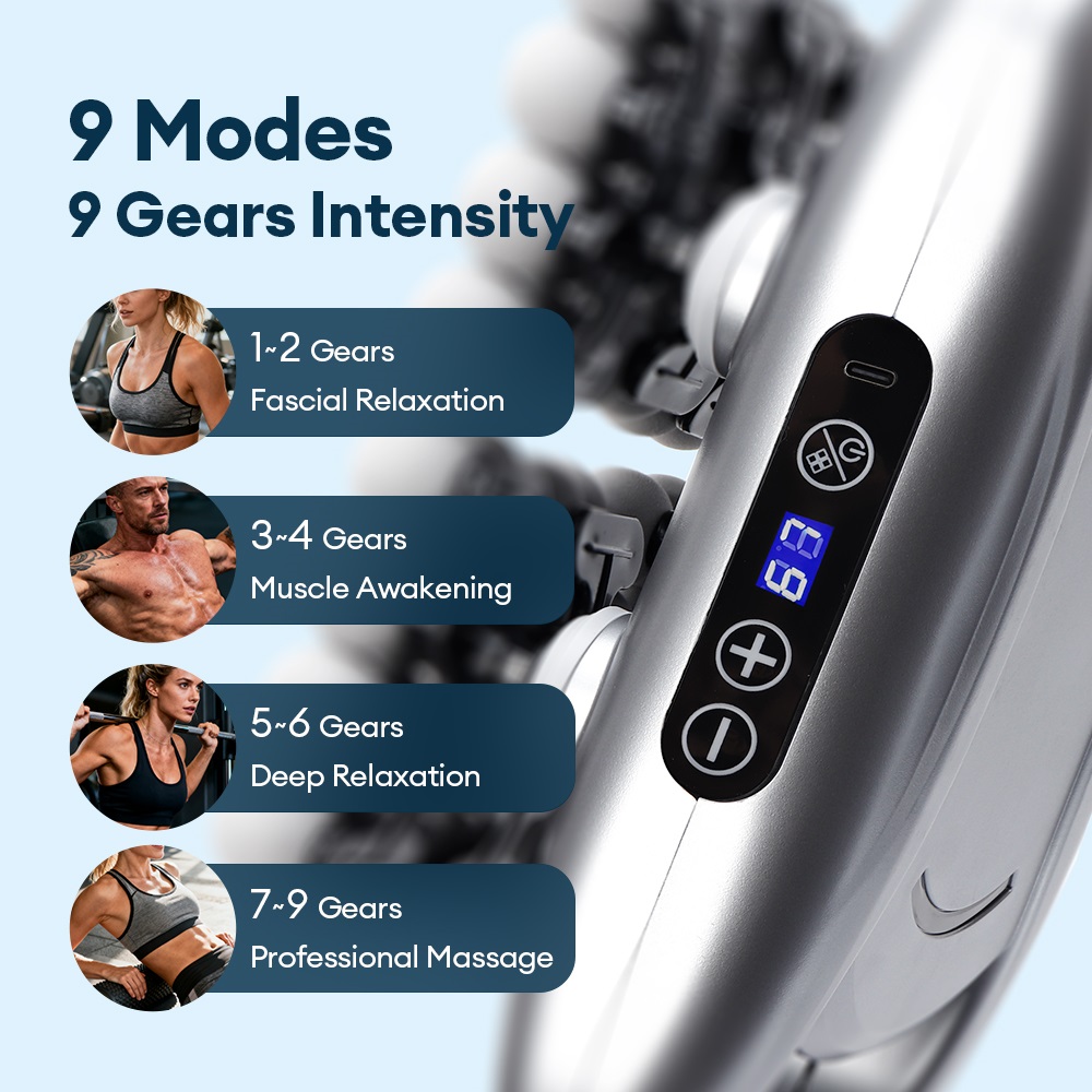 48-Heads Fascia Gun Hoogfreque - Health Wellness recensie en prijs