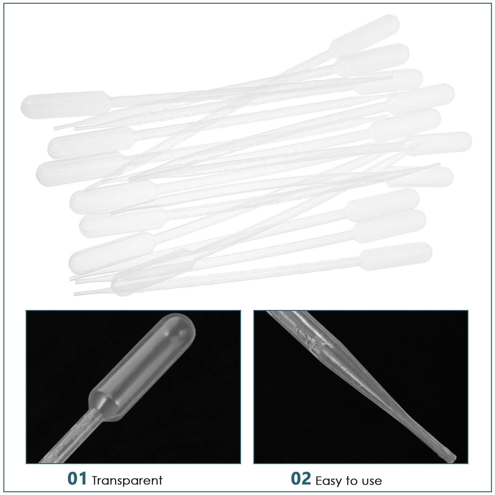 100 stuks plastic pipetten voo - Essential Oils recensie en prijs