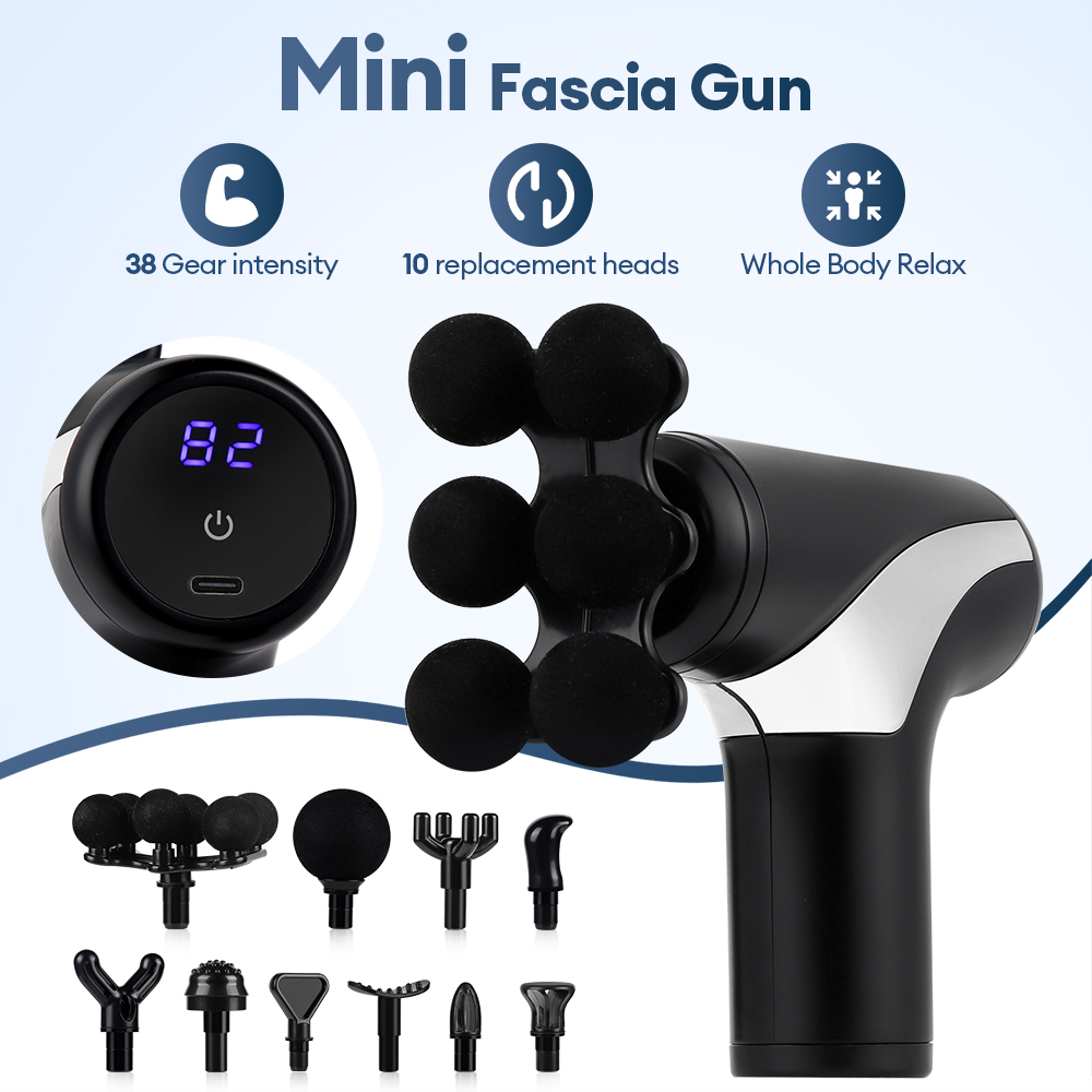 Draagbare massagegun met 38 st - Health Wellness recensie en prijs