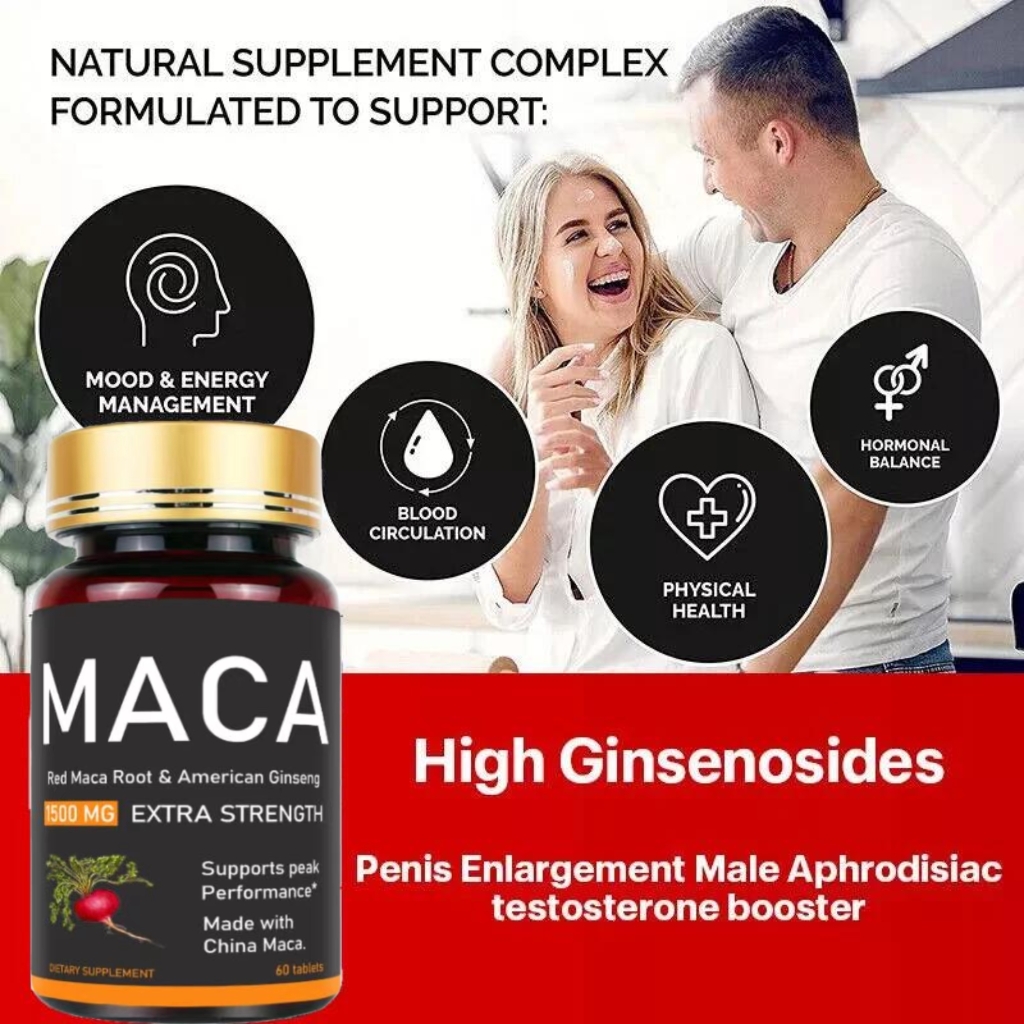 Maca Ginseng Astragalus Wolfbe - Herbal Supplement recensie en prijs