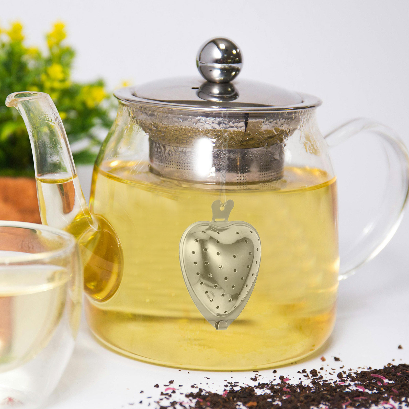 3 stuks roestvrijstalen theeze - Chamomile Tea recensie en prijs