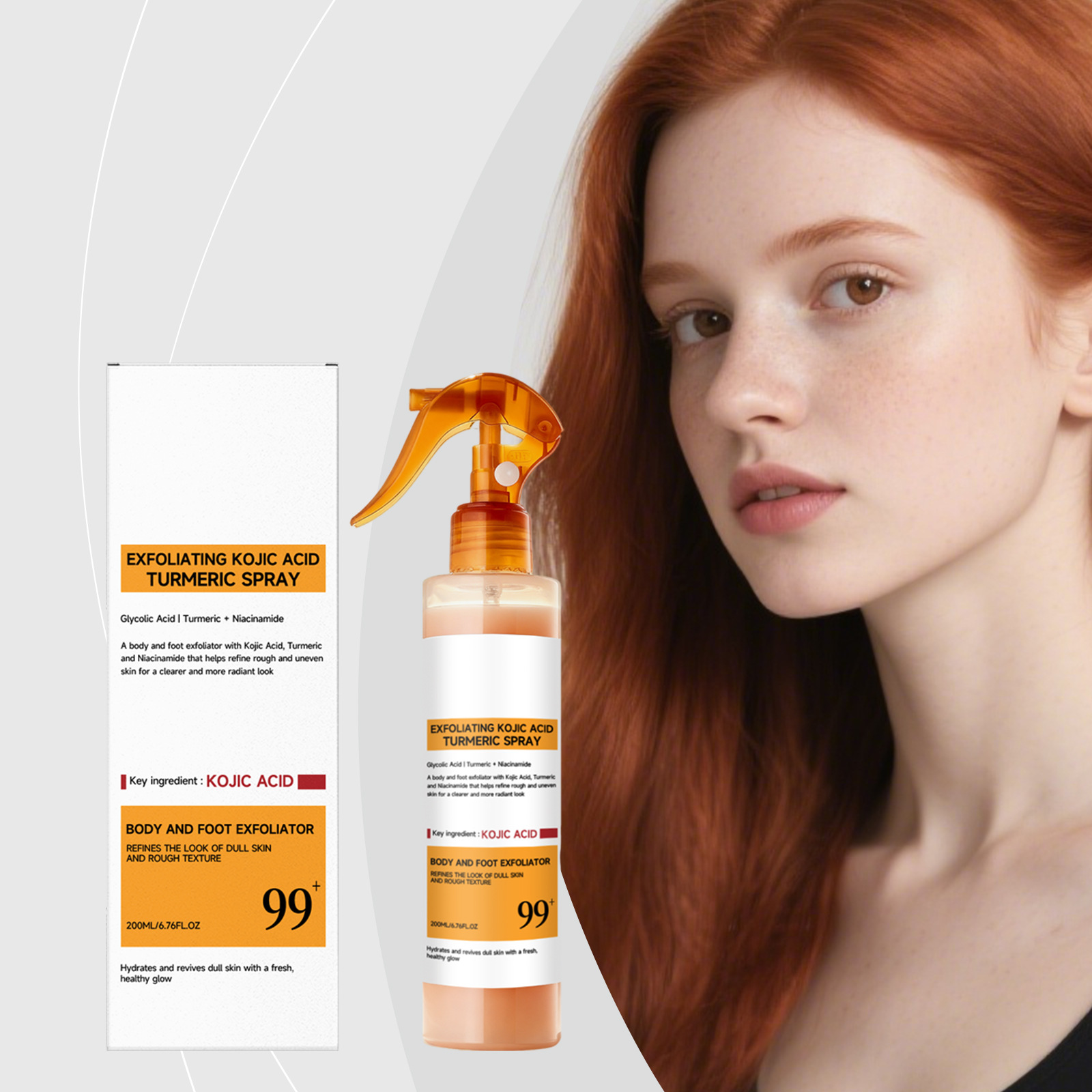 Kojic Acid Kurkuma Verzorgende - Turmeric recensie en prijs