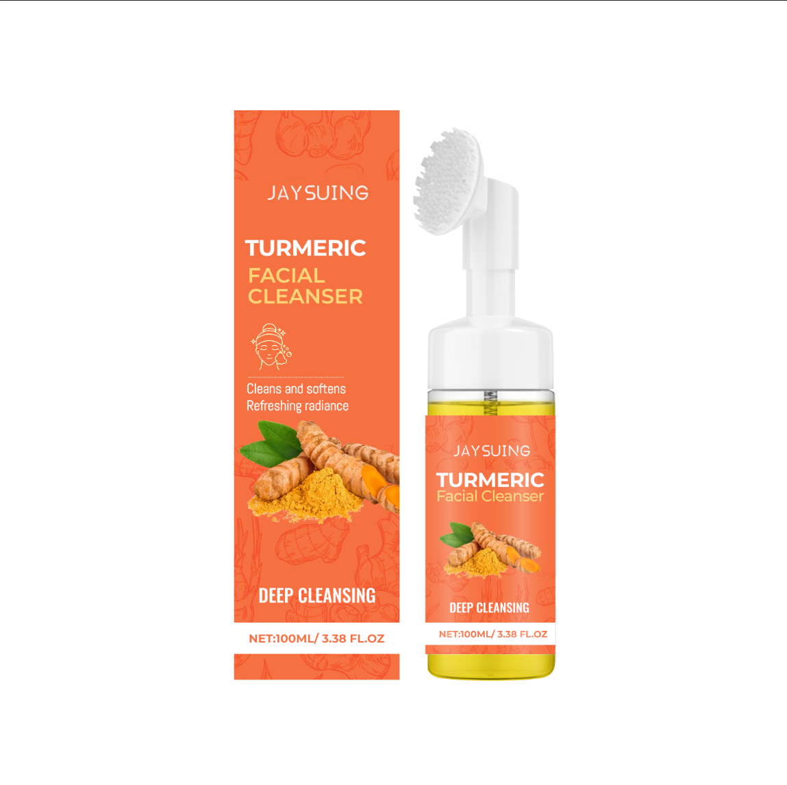 Kurkuma Reinigingsmousse Diepe - Turmeric recensie en prijs